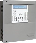 Central algorítmica direccionable para detección de incendios, referencia QUARTZ01B de Cofem, 1 bucle